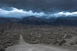 A stormy afternoon in the Alabama Hills outside Lone Pine, CA.